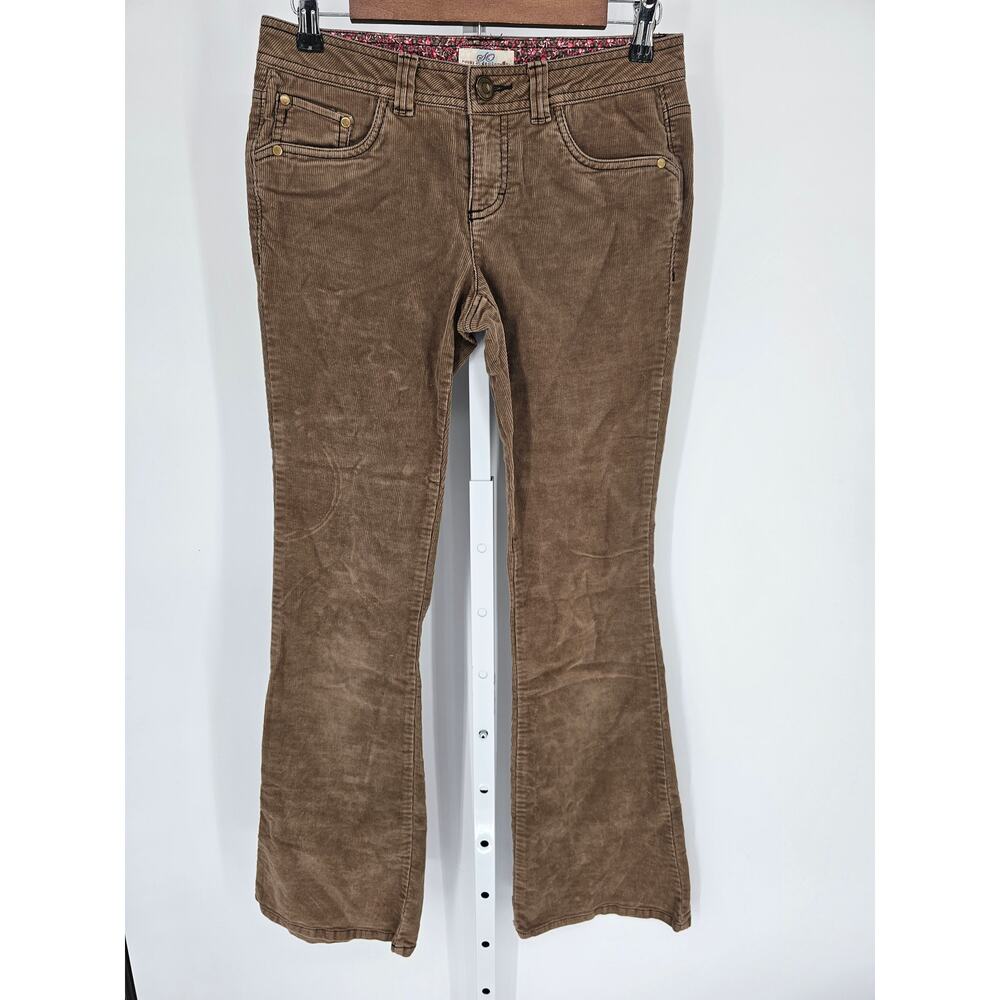 SO Women's Tan Cotton Blend Corduroy Low-Rise Skinny Leg Pants Size 5
